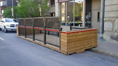 Terrasse Les Coudes sur la Table à Montréal