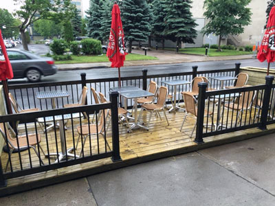 Terrasse Les Coudes sur la Table à Montréal